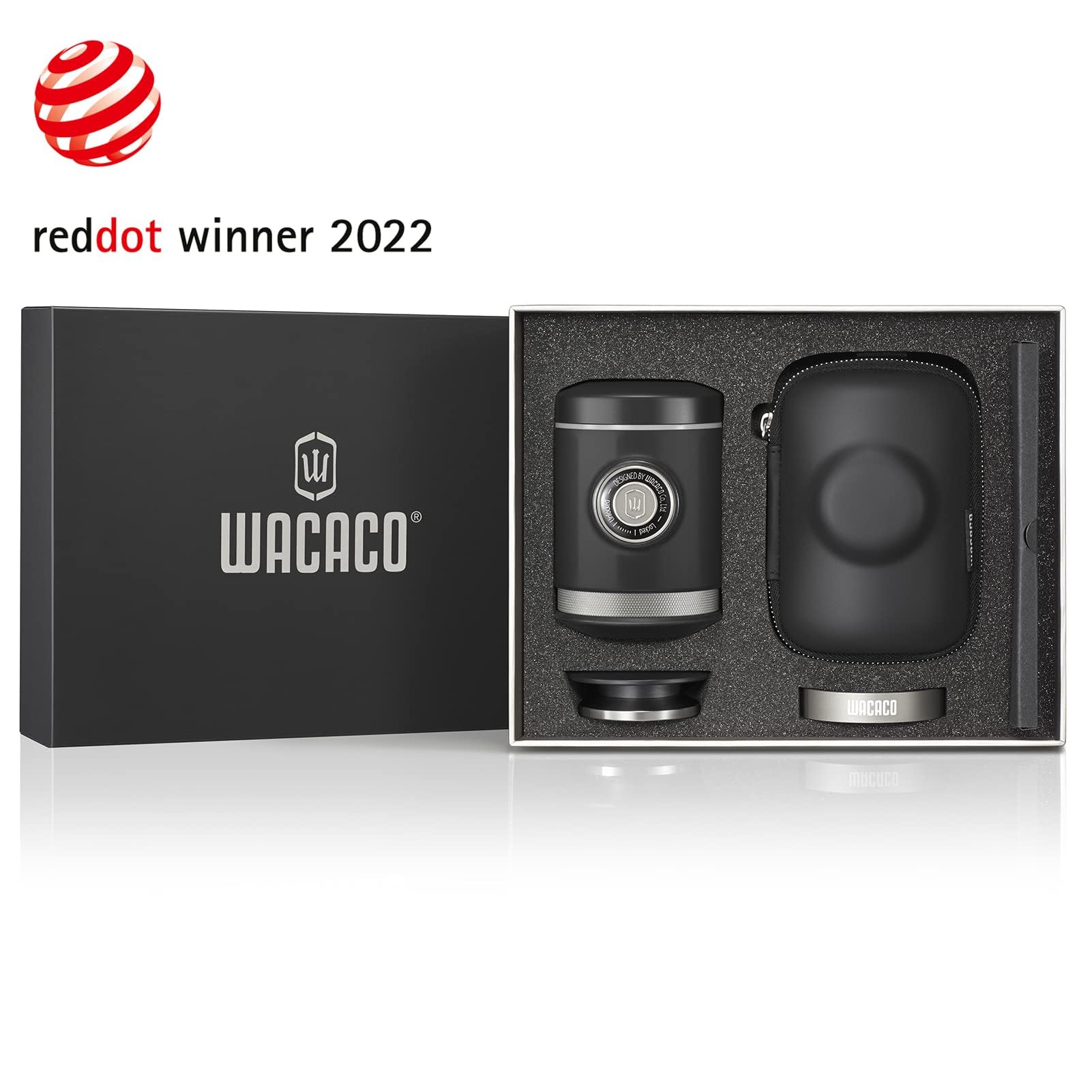 WACACO Picopresso naked-portafilter showcases crema-worthy espresso in real-time.