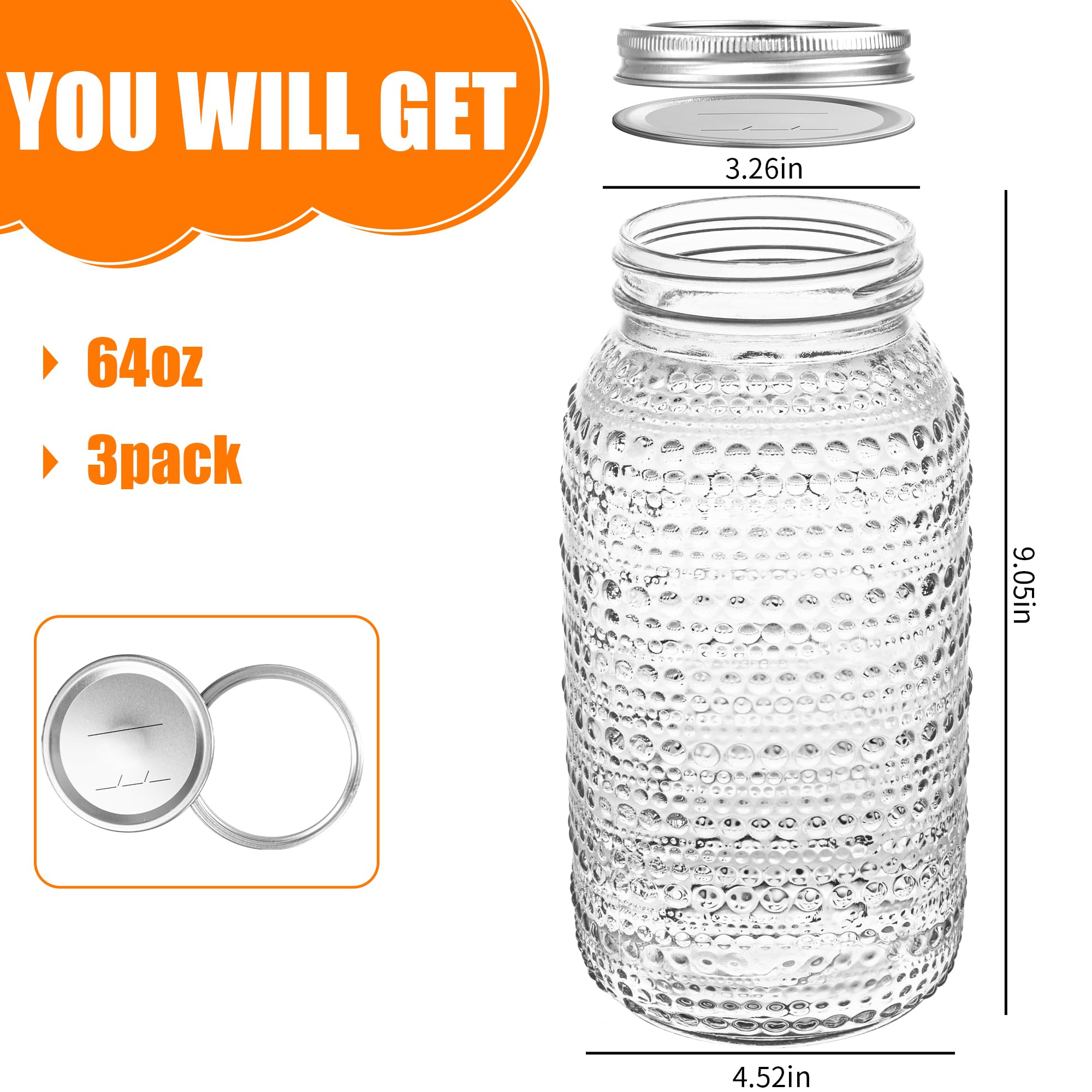 WACOI airtight lid assembly keeps contents fresh and prevents leaks