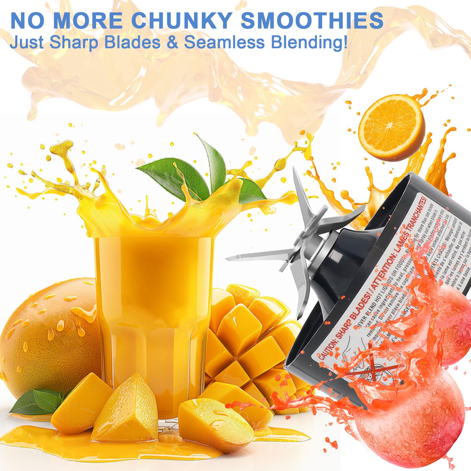 Wadoy blade for Nutribullet Max supports versatile blending outcomes