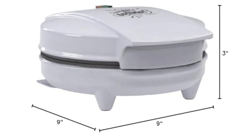Waffle Wow! nonstick plates simplify release and cleanup after waffles.