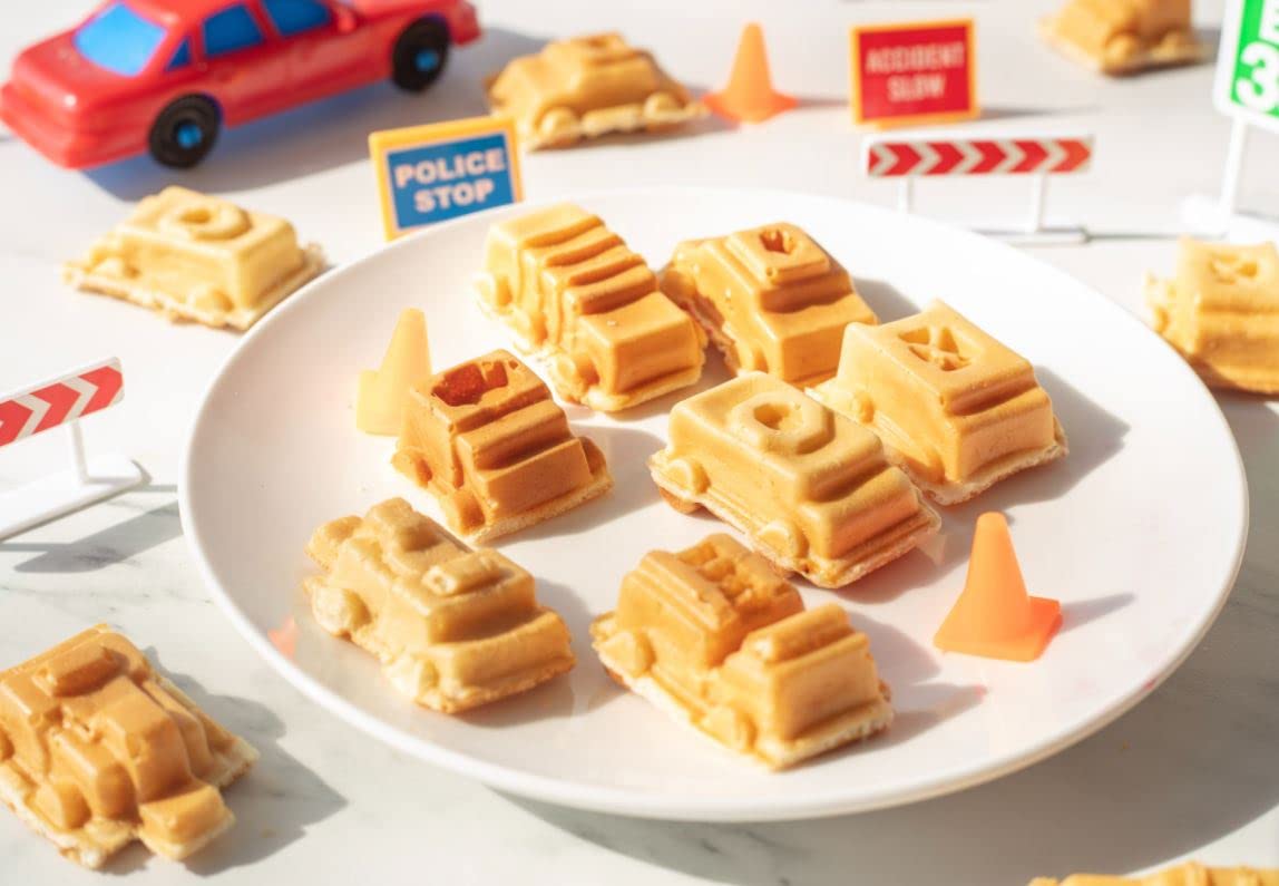 Waffle Wow pickup truck waffle shape brings family fun to breakfast