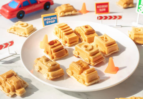 Waffle Wow pickup truck waffle shape brings family fun to breakfast