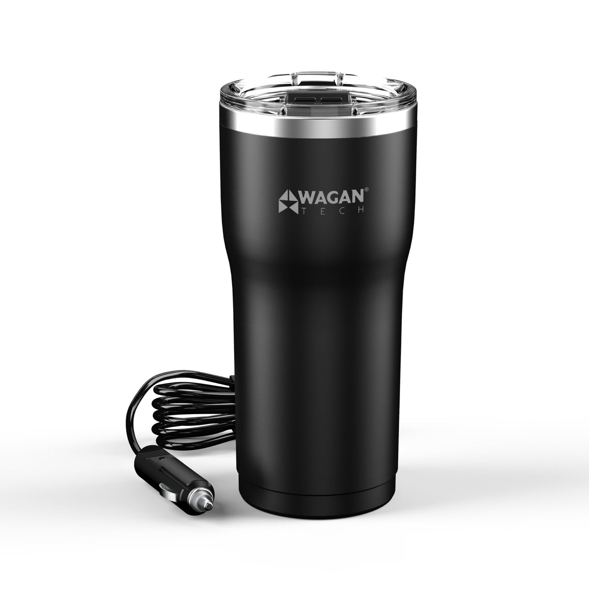 Wagan EL6101 travel mug with automatic heating for on-the-road warmth