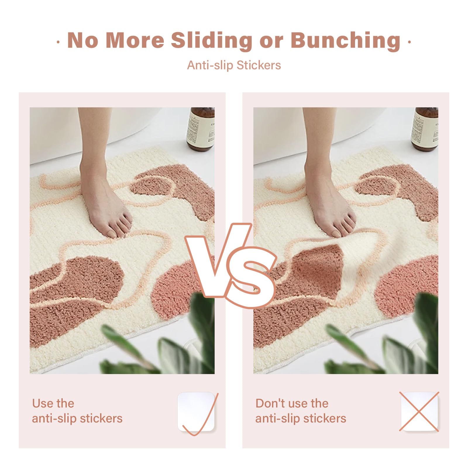 WAITER TREE anti-slip stickers on a table runner secure a flawless event setup.