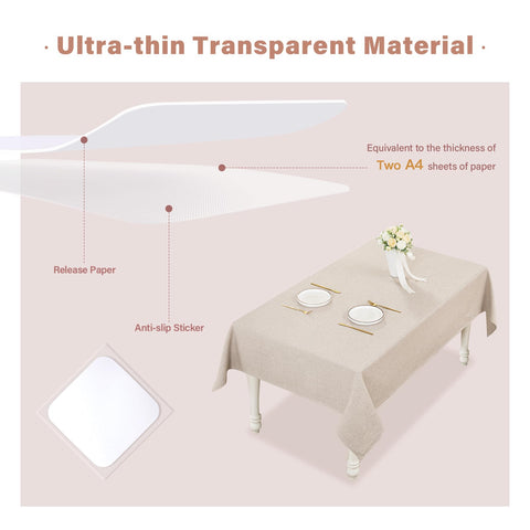 WAITER TREE party decorations stay put with transparent, strong adhesion.