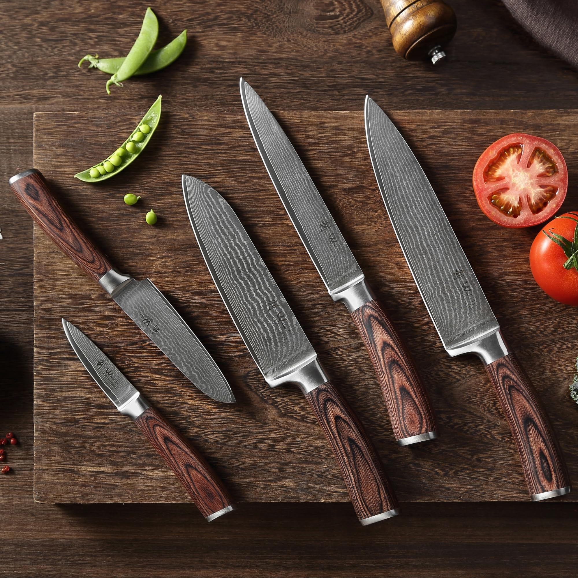 Wakoli EDIB small santoku focusing on precise mincing and dicing