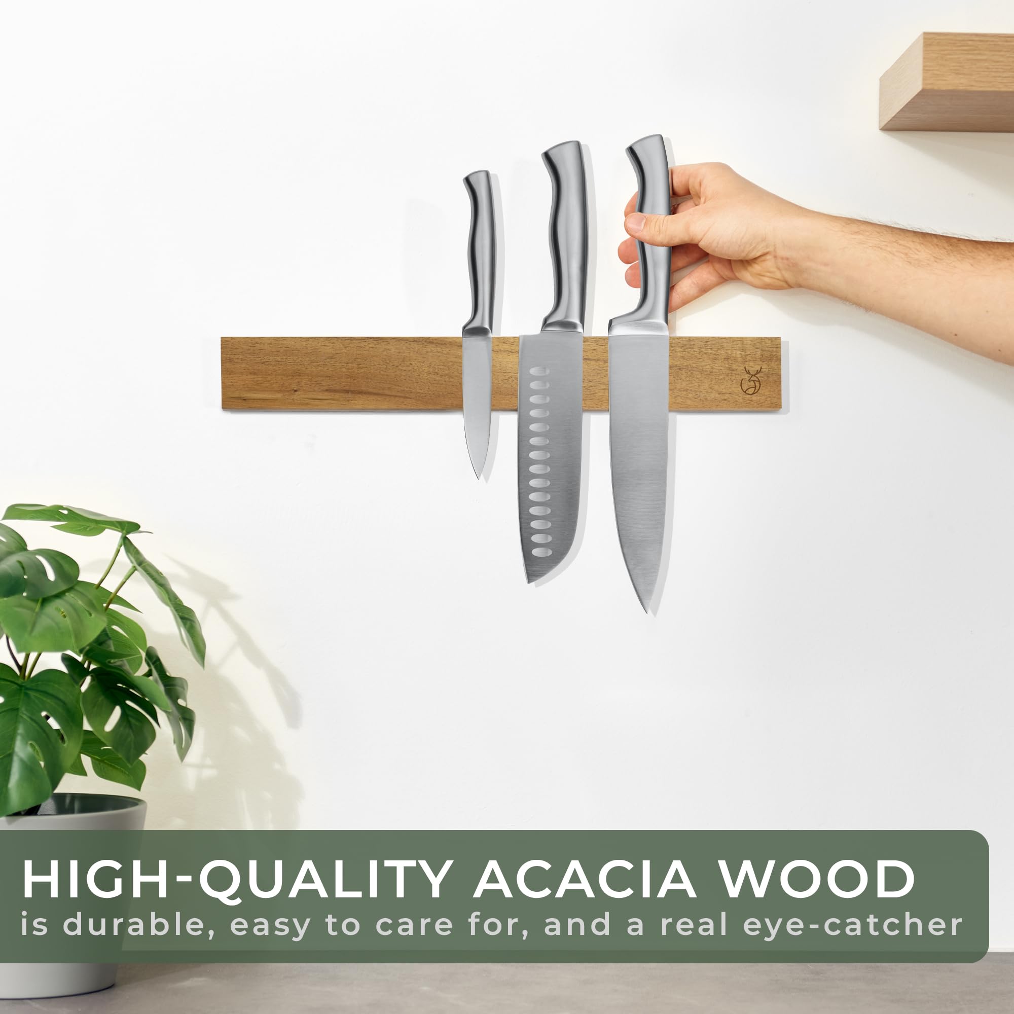 WALDWERK magnetic strips with ultra-strong hold for heavy blades