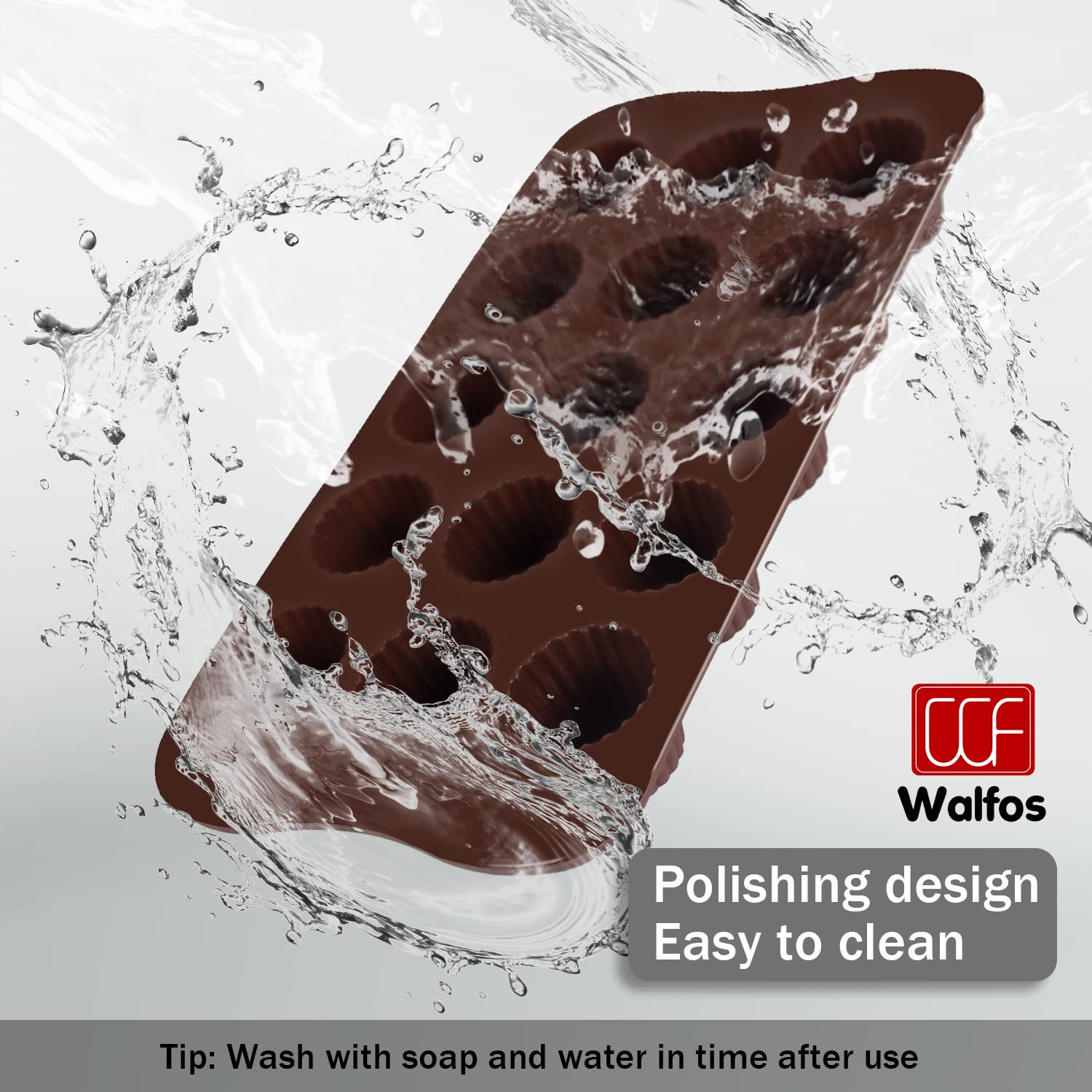 Walfos 3-piece mold set supports portion control and gifts