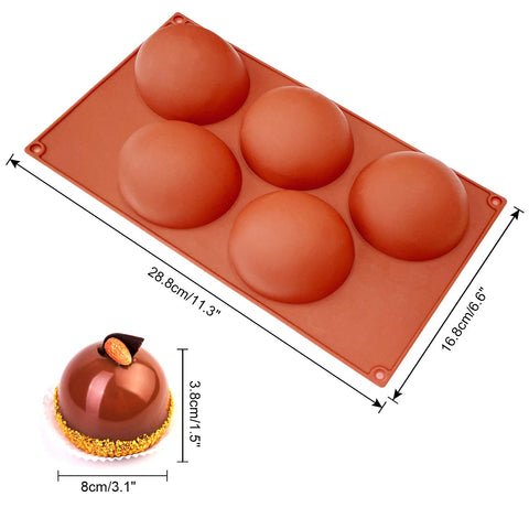 Walfos BPA-free silicone mold for versatile use from freezer to oven.
