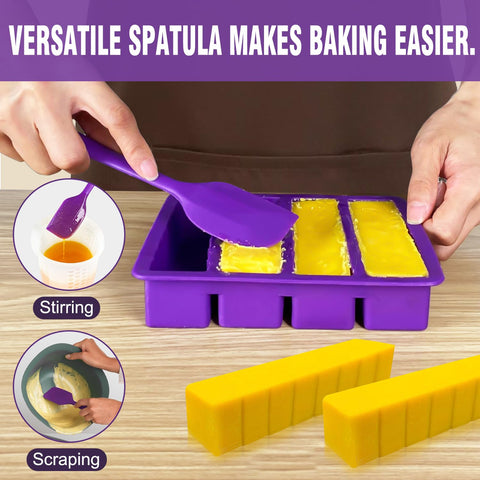 Walfos butter mold spatula, designed for easy release and mixing tasks.