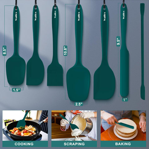 Walfos dishwasher-safe spatulas simplify cleanup after cooking and baking