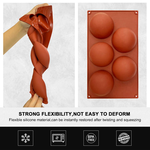 Walfos dishwasher-safe mold makes cleanup easy after decorating.