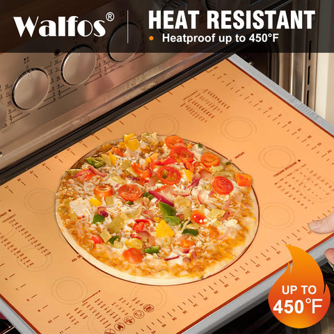 Walfos marble rolling pin weighs 2.7 pounds for steady rolling