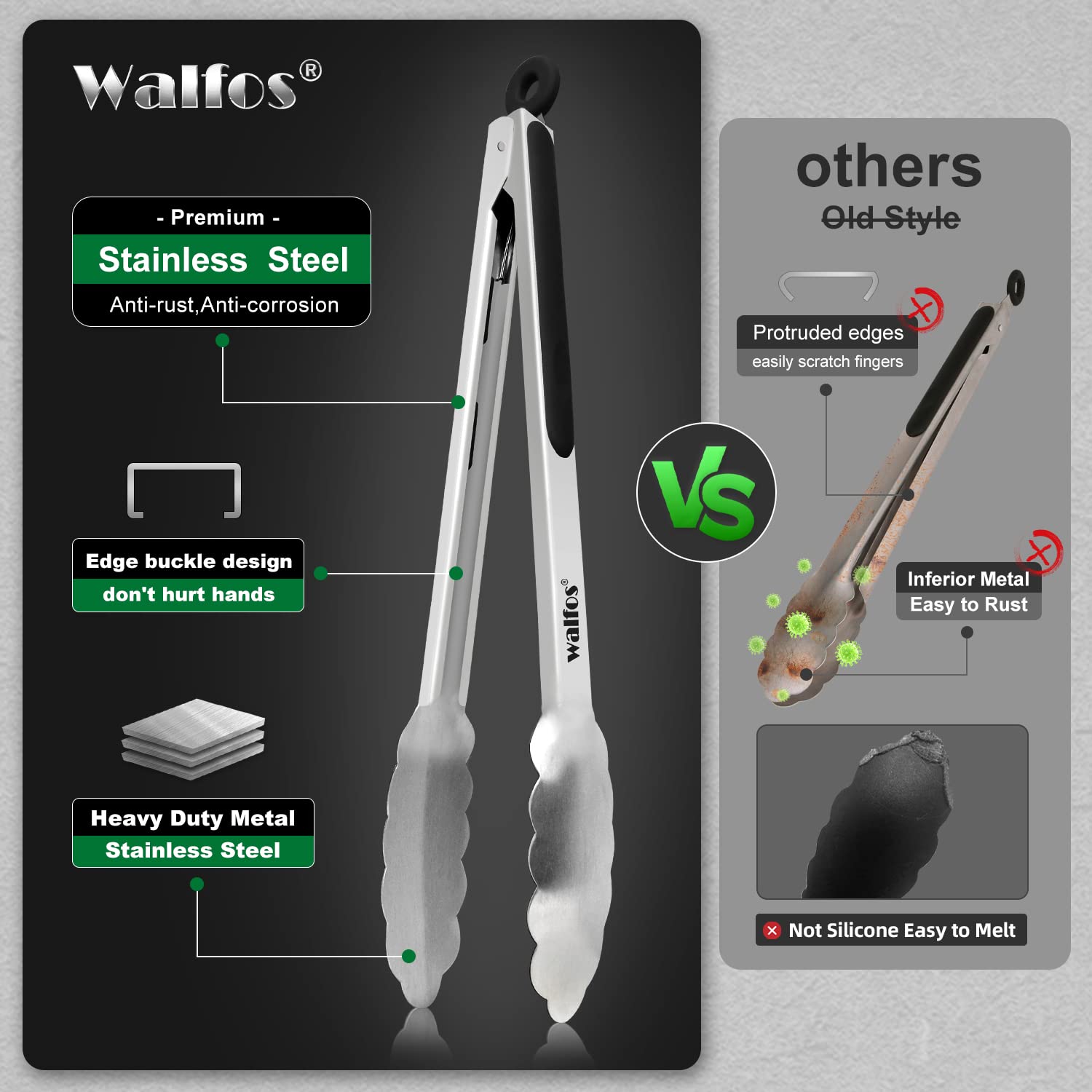 Walfos indoor or outdoor use for versatile cooking
