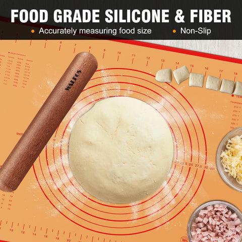 Walfos set cleans easily with a wipe and quick air-dry storage.