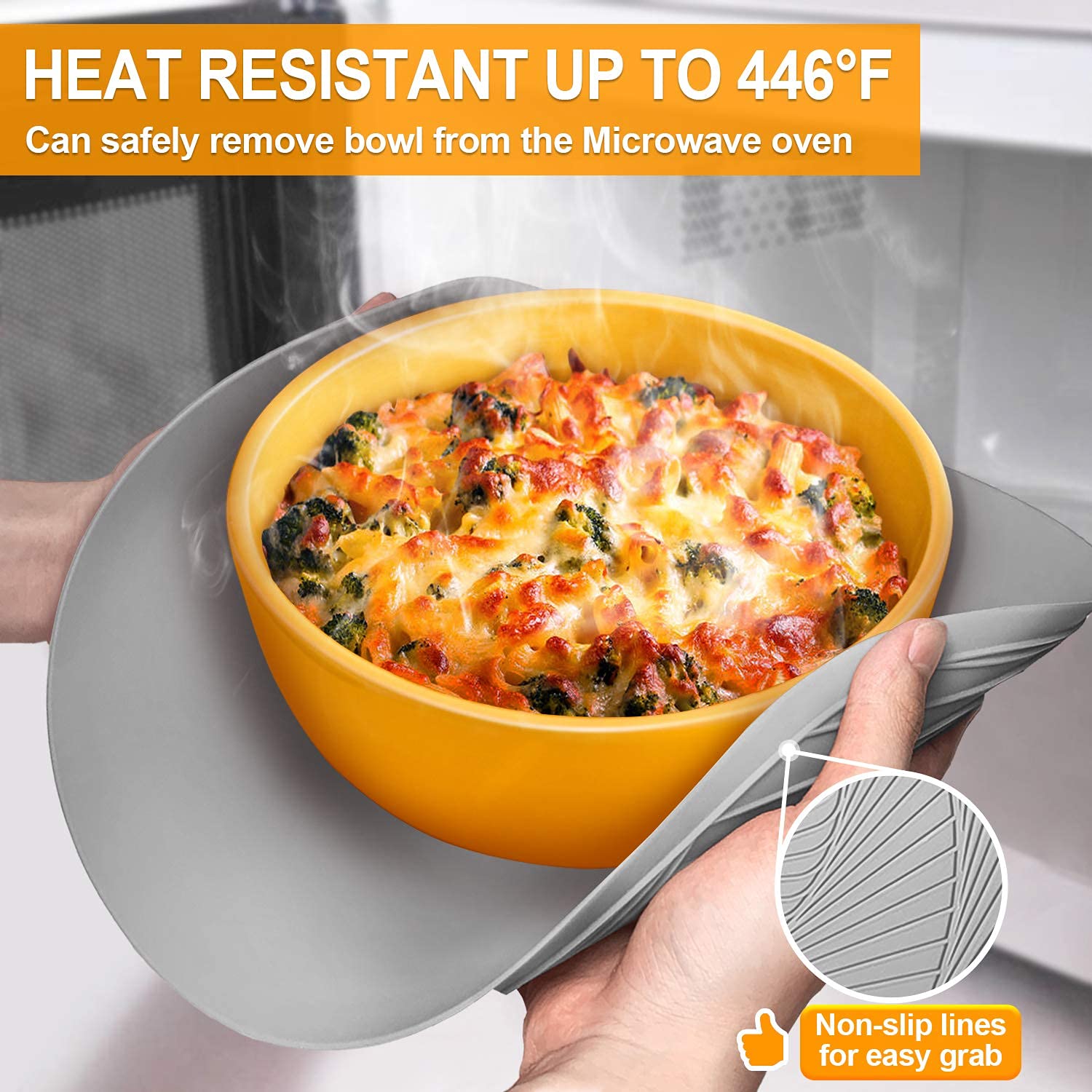 Walfos multipurpose silicone mat serves as trivet, cover, and drying mat.