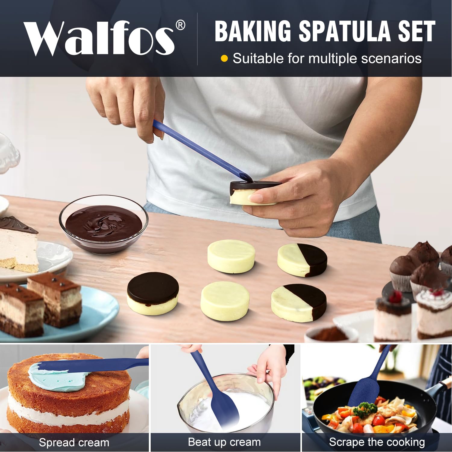 Walfos one-piece design with stainless steel core for durability