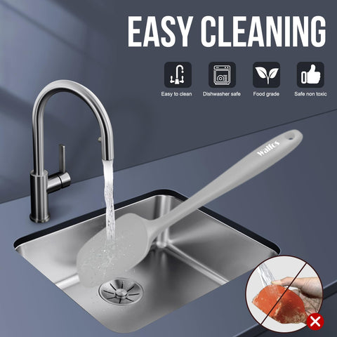 Walfos spatulas suitable for cooking, baking, and decorating in home kitchens.