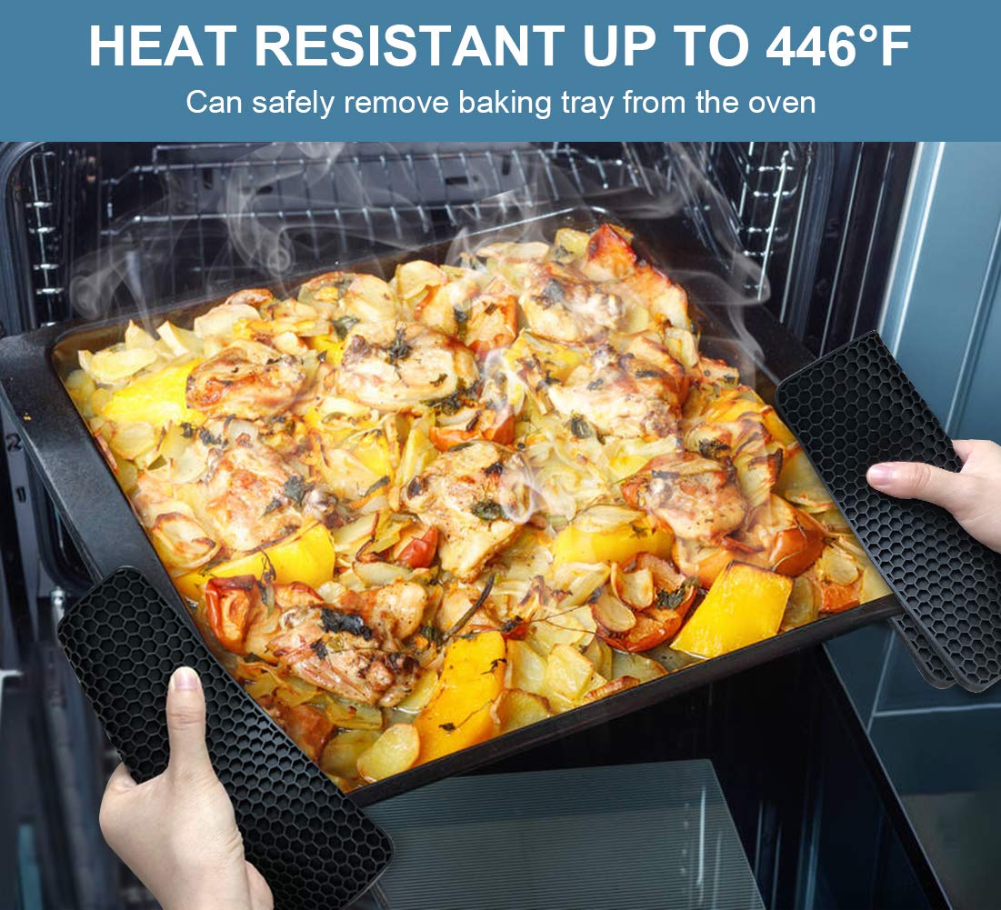 Walfos silicone trivet mats – easy to dry and clean after spill-free kitchen use.