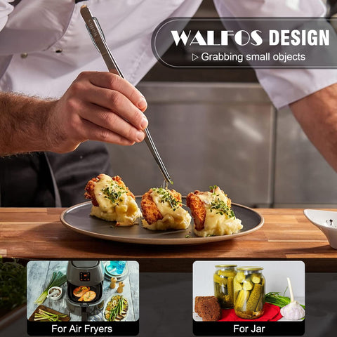 Walfos dishwasher-safe cleanup after cooking and serving.