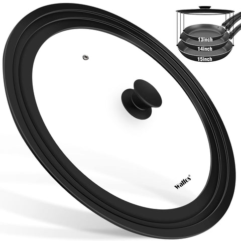 Walfos universal lid is versatile for everyday kitchen tasks