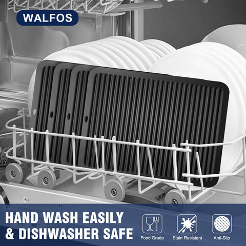 Walfos XXL trivet rolls for compact storage