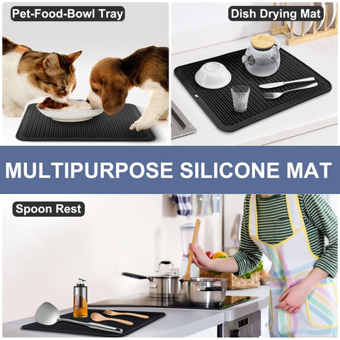 Walfos trivet doubles as a dish drying mat