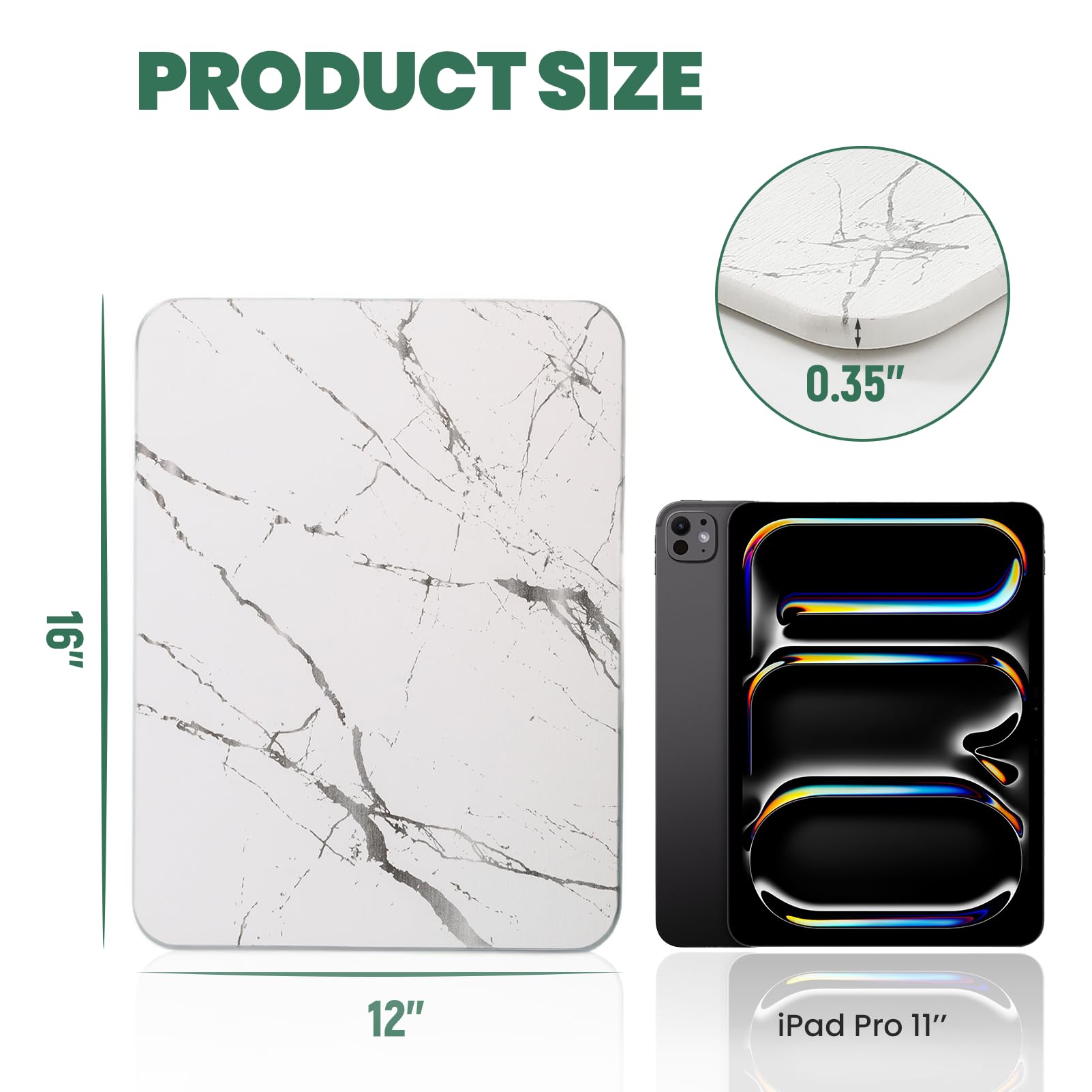 WALL QMER diatomite stone mat designed for bottles with fast moisture evaporation