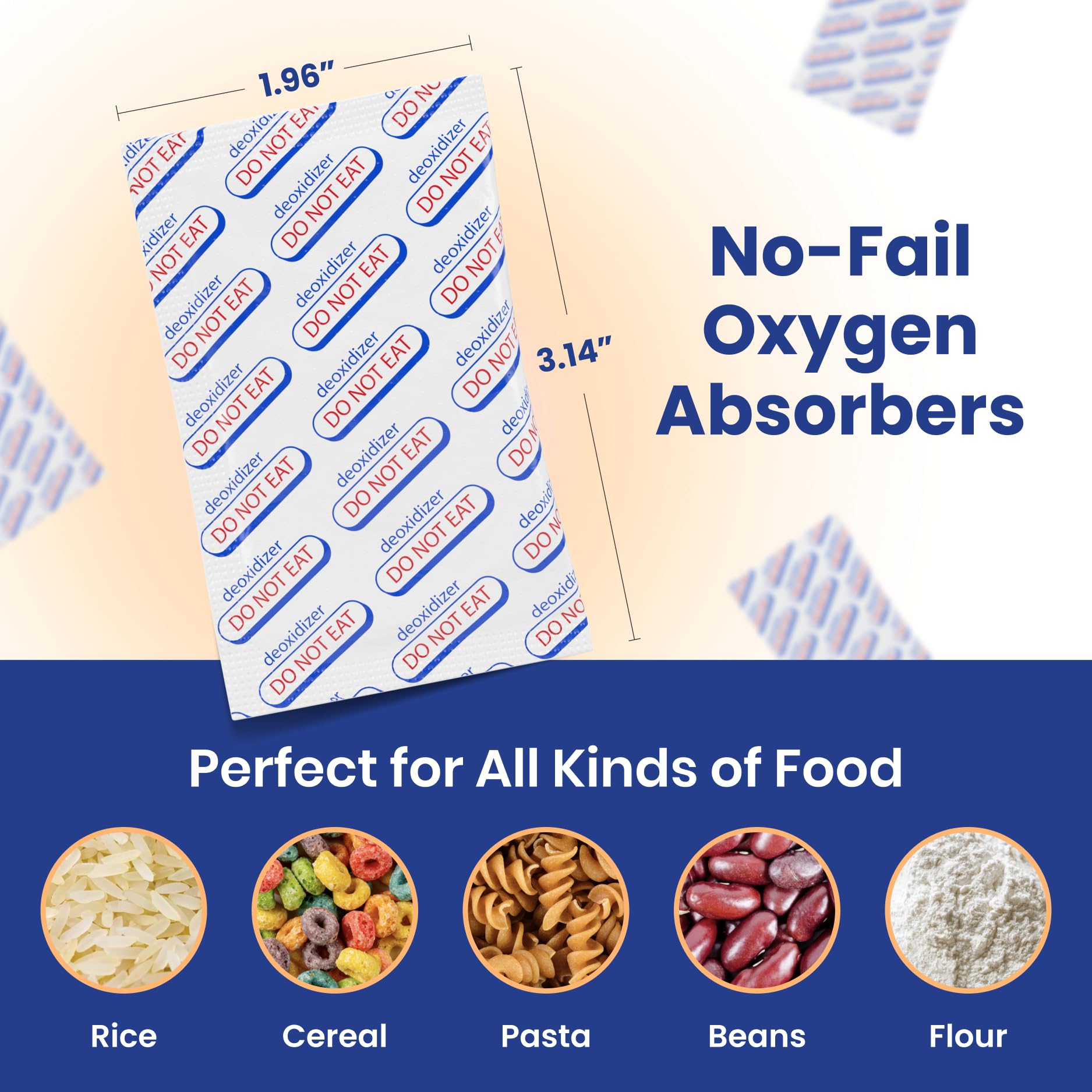 Wallaby 5-gallon Mylar bag with absorber for long-term pantry storage.