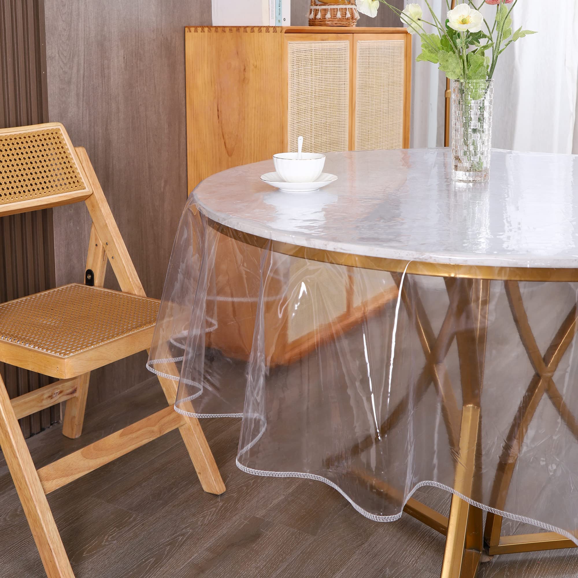 Walrus clear appearance keeps wood or linen visible while shielding from scratches