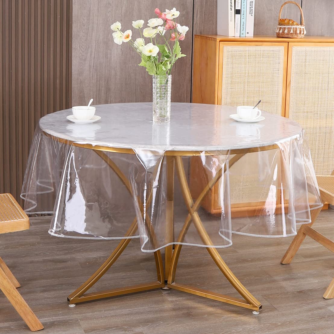 Walrus swipe-clean table cover makes post-meal cleanup quick and easy