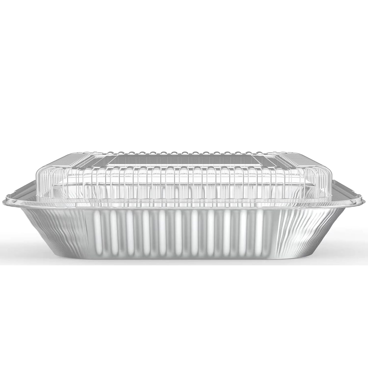 WANBAO clear lids for foil pans 8x8 for catering