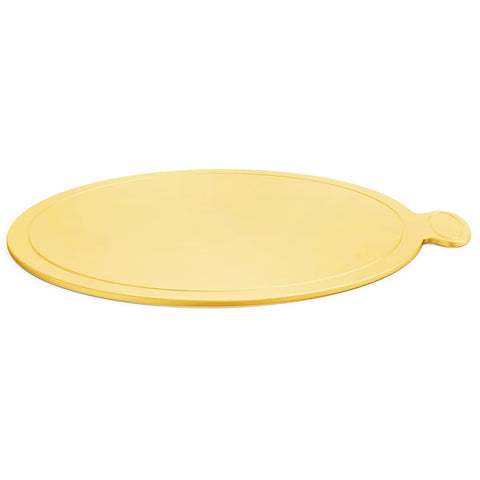 WANBAO gold disposable cake boards close-up showing sturdy cardboard.