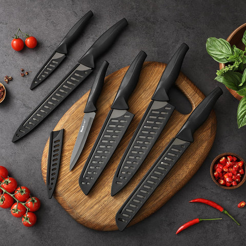 Wanbasion gift ready knife set for aspiring cooks and seasoned chefs