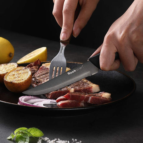 Wanbasion non-stick, rust-resistant blades stay sharp longer