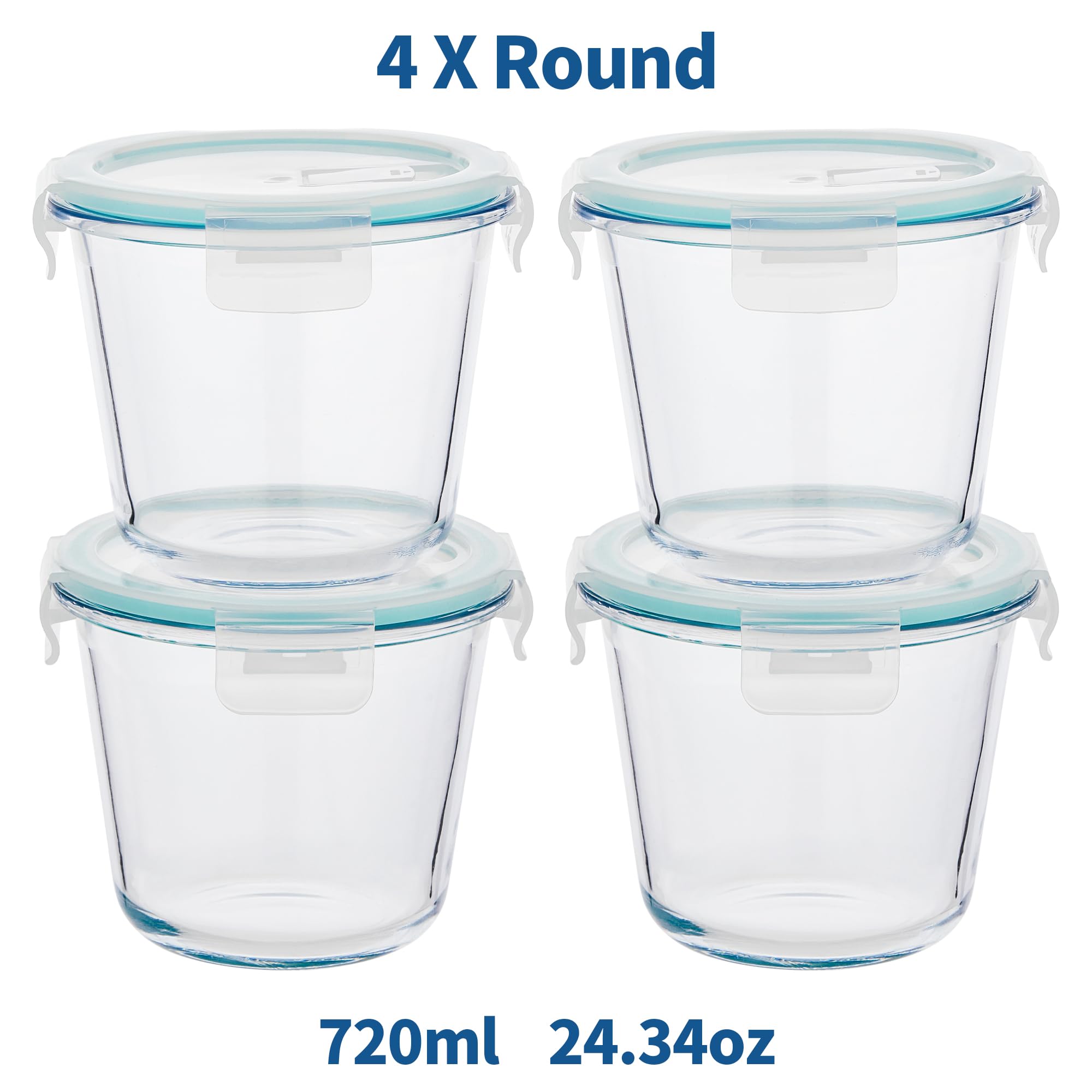 Wancilock airtight lids seal food to prevent leaks.