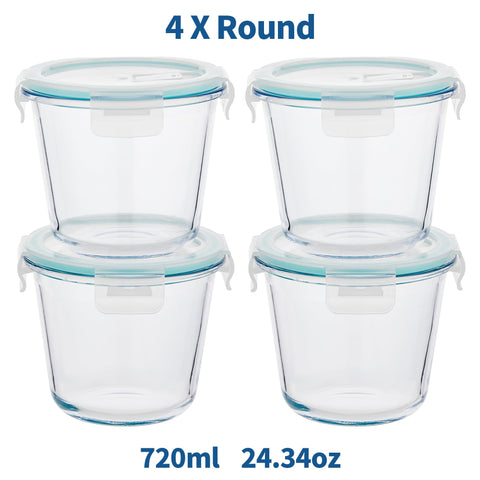 Wancilock airtight lids seal food to prevent leaks.