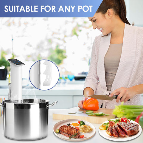 Wancle sous vide cooker kitchen-ready setup invites home chefs to experiment confidently
