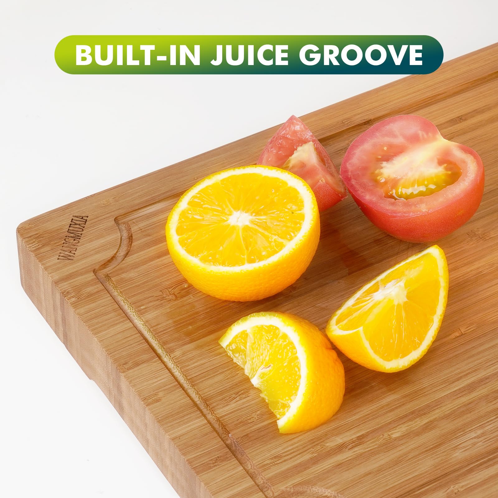 WANGMUXIA cutting board with hanging hole for vertical storage