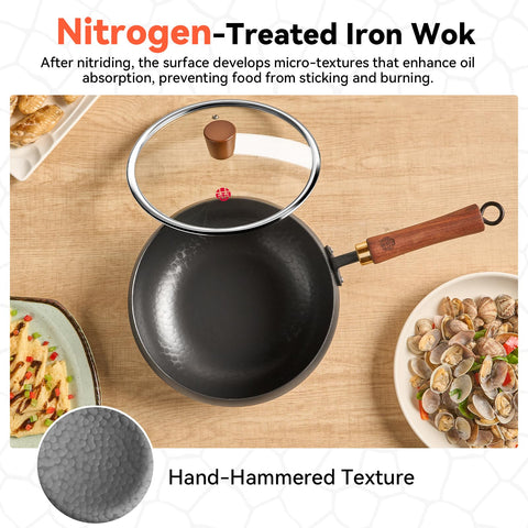WANGYUANJI flat-bottom design fits induction, gas, and electric stoves securely.