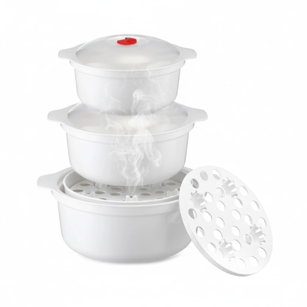 WANGYZJ microwavable bowls with lids collection for versatile meals