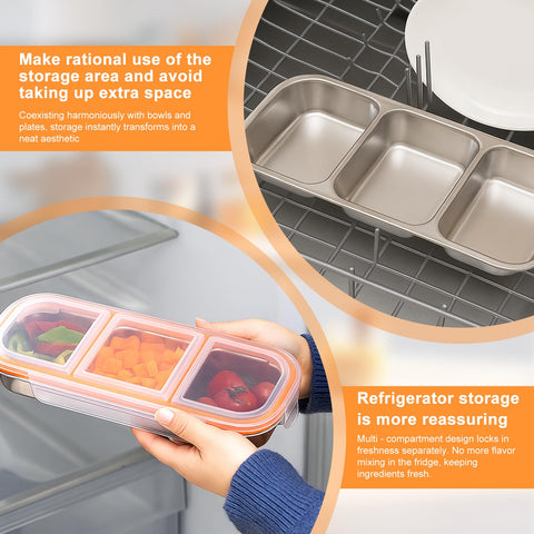 BPA-free and chemical-free build offers a safer eco-friendly snack option.