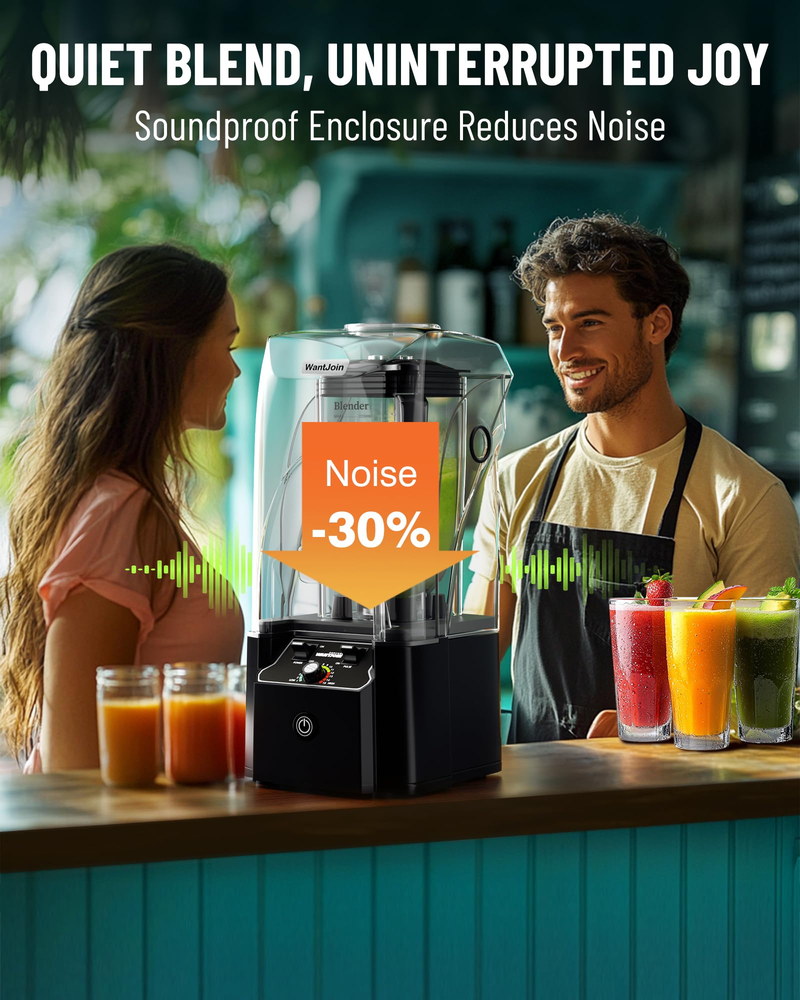 WantJoin 80oz pitcher for large batches at home or in small commercial spaces