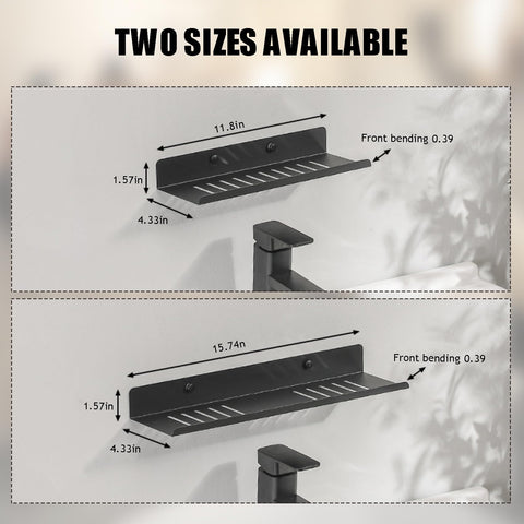 WANYISHUN 40cm side angle shows sturdy mounting for heavy items.
