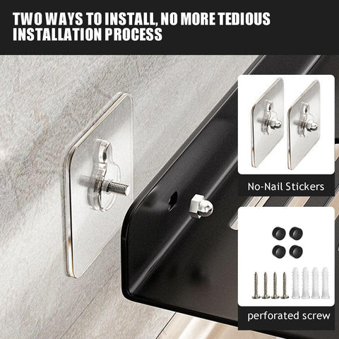 WANYISHUN two-pack keeps bathroom organized and clutter-free.