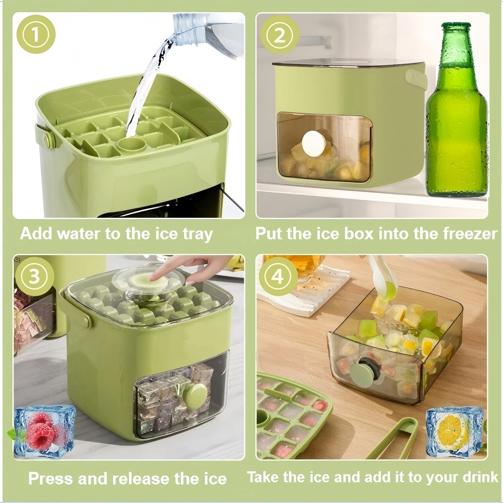 WAOGE gift-ready ice tray set makes a stylish housewarming present.