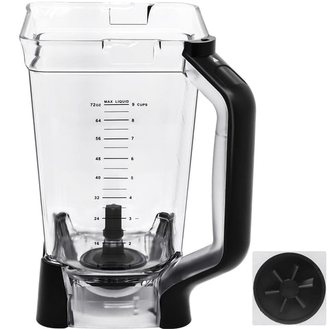 WARDFYT 72oz XL pitcher compatible with Ninja BL610/BL710 for large batches