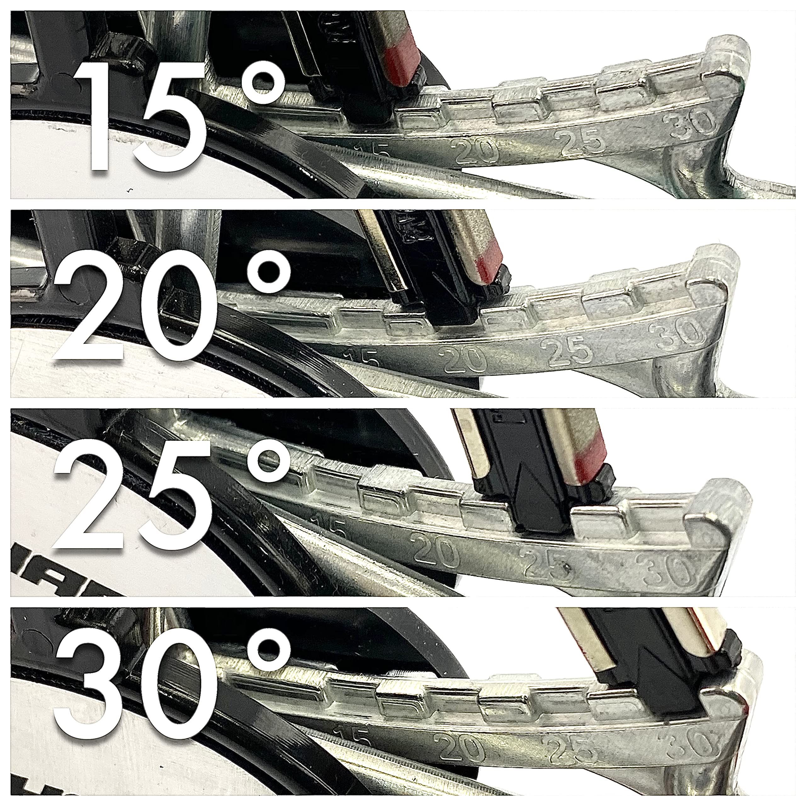 Solid rubber base and powder coating resist slips and wear.