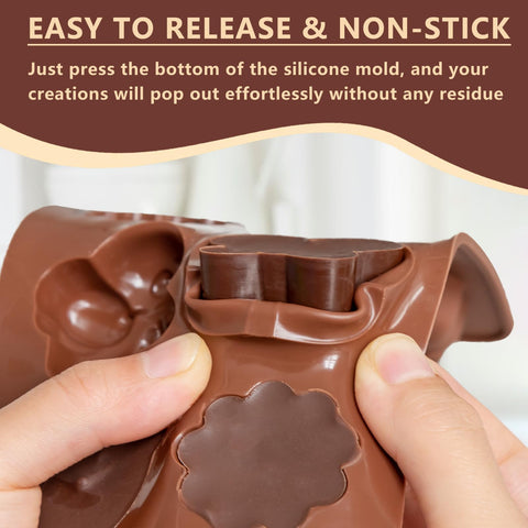 Warm Time bear mold detail highlights durable silicone and safe handling.