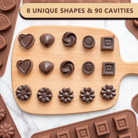 Warm Time round mold creates mini bites for easy snacking and gifting.